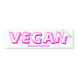 VEGAN BUMPER STICKERS