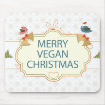 Vegan Christmas Mousepad