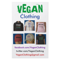 VEGAN Clothing Flyers