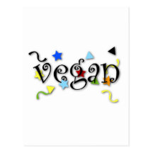 Vegan Curls Post Card