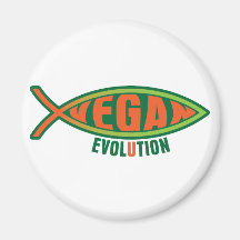 Vegan Evolution Magnet