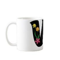 Vegan Flower Coffee Mug