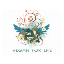 Vegan for Life Post Cards