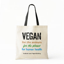 VEGAN, for the animals ... Bag