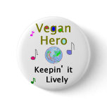 Vegan Hero Button