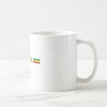 Vegan in Rasta Stripes Mug