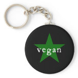Vegan keychain
