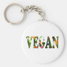 Vegan Keychain