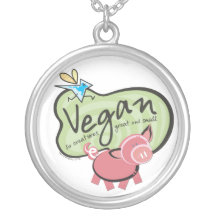 Vegan Necklace Pendant