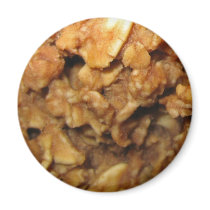 Vegan Oatmeal Cookies Refrigerator Magnets