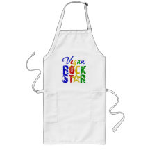 Vegan Rock Star 2 Aprons