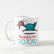 Vegan, Vegetarian Tofu Coffee Mug
