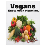 Vegan Vitamins flyers