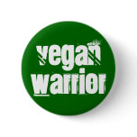 Vegan Warrior buttons