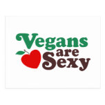 Vegans Are Sexy Postcards