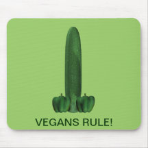 Vegans Rule! Mousepads