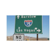 Vegas Anyone? Stretched Canvas Print