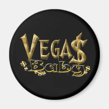 Vegas Baby Magnet