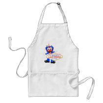 Vegas baby sign white background aprons