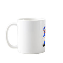 Vegas baby sign white background mug