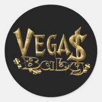 Vegas Baby Sticker stickers