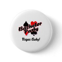 Vegas Bachelor Party Button