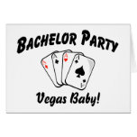 Vegas Bachelor Party Card