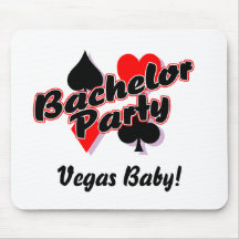 Vegas Bachelor Party Mouse Mat