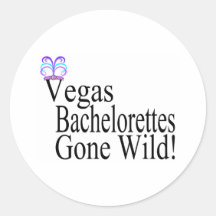 Vegas Bachelorettes Stickers