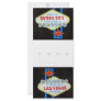 Vegas Casino party place setting Custom Rack Cards