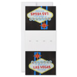 Vegas Casino party place setting rack cards