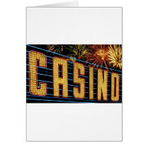 vegas cute marchandise greeting card
