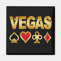 VEGAS FRIDGE MAGNET