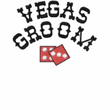Vegas Groom Embroidered Shirt