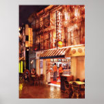 Vegas - NY - Broadway Burger Poster