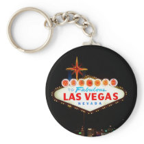 Vegas Sign Lit Up Key Chain