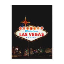 Vegas Sign Lit Up
