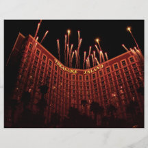 Vegas - Treasure Island Full Colour Flyer
