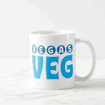 Vegas Veg logo items Coffee Mugs
