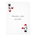 Vegas wedding save the date announcement