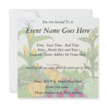 Vegetable Garden Custom Invitations