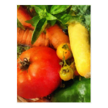 Vegetable Medley Post Cards