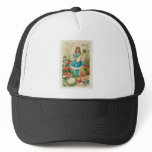 Vegetable Vintage Food Ad Art hats