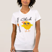 Vegetarian Chick Tee Shirts