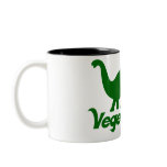 Vegetarian Dinosaur Coffee Mugs