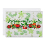 Vegetarian For Life Personalized Invitation