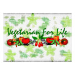 Vegetarian For Life Personalized Invitation