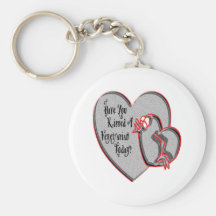 Vegetarian Kisses Keychain