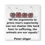 Vegetarian magnet