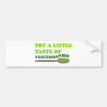 Vegetarian Peas Bumper Sticker